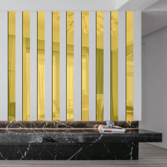 Removable Acrylic Mirror Sheet Stickers