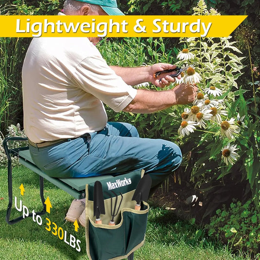 2-in-1 Folding Garden Kneeler & Seat