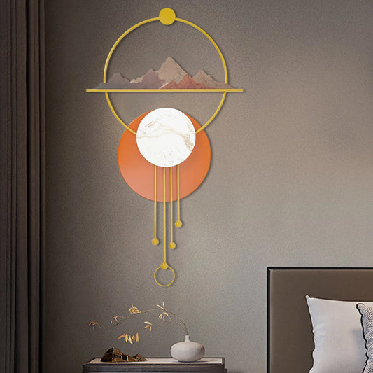 Abstract Iron Wall Hanging Decor